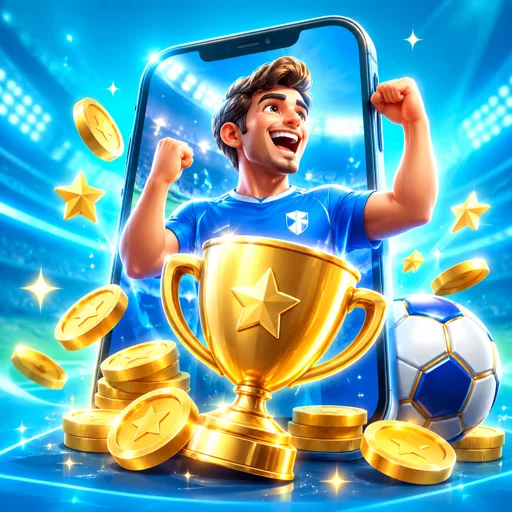 Tela de jogo em andamento no app 38D mostrando multiplicador e saldo