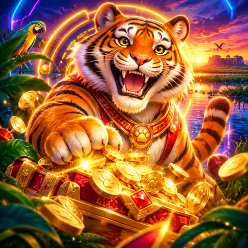 Miniatura do Fortune Tiger usado nas rodadas grátis das sextas