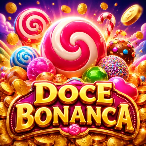 Thumbnail do slot Sweet Bonanza com frutas e doces